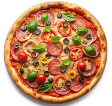 Classic veggie pizza