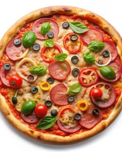 Classic veggie pizza